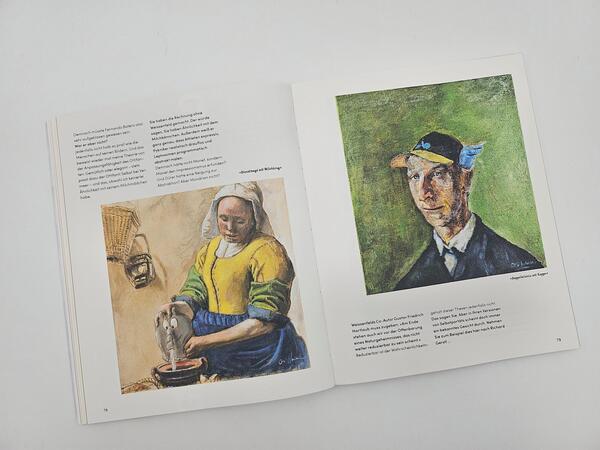 Außenansicht des Buches „Kunst in Sicht“