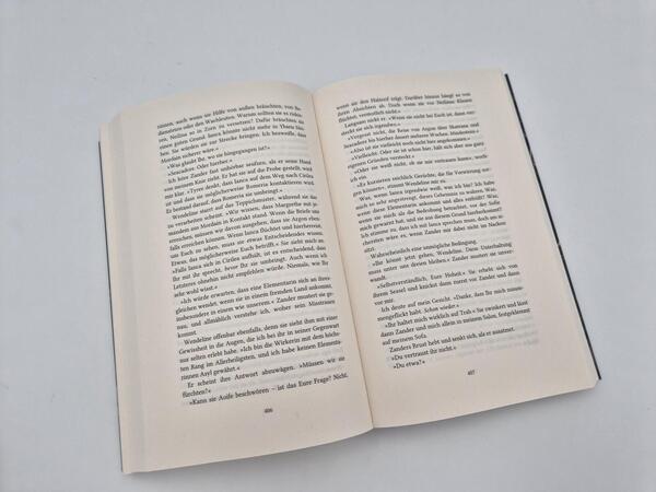 Außenansicht des Buches „A Fate of Wrath & Flame“