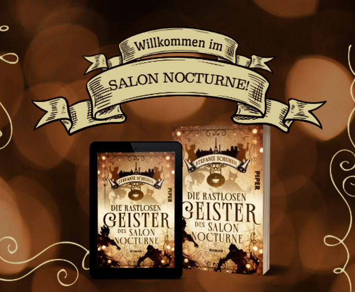 Stefanie Schuhens „Die ratslosen Geister des Salon Nocturne“