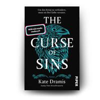Außenansicht des Buches „The Curse of Sins“