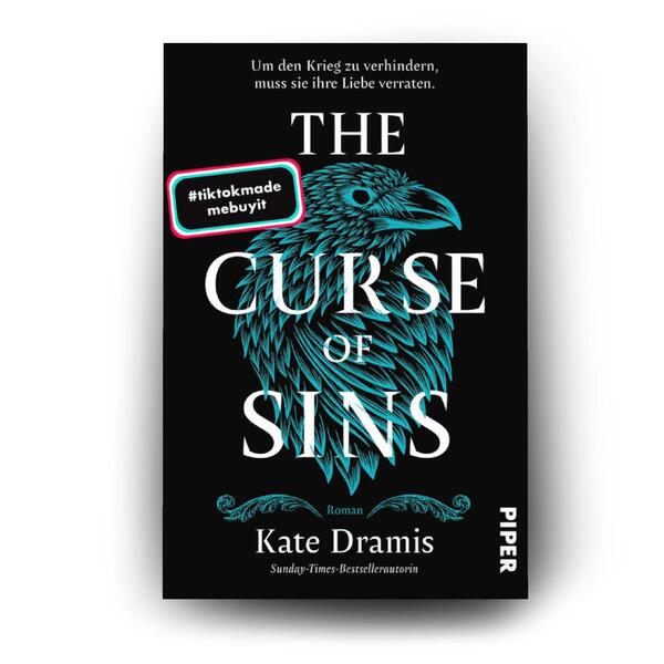 Außenansicht des Buches „The Curse of Sins“