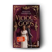Außenansicht des Buches „Vicious Gods – Pakt aus Staub und Feuer“