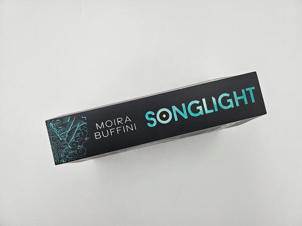 Außenansicht des Buches „Songlight“