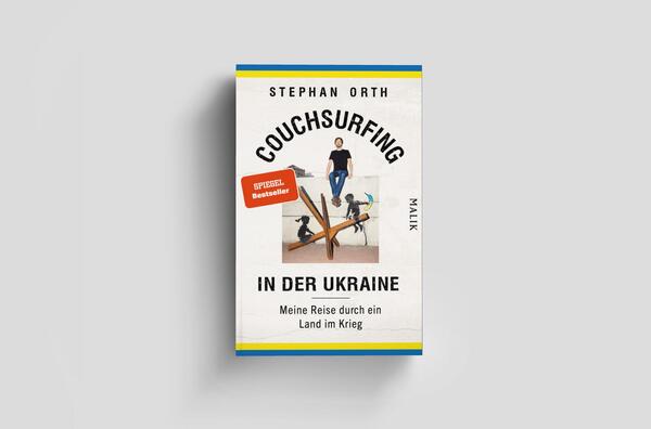 Außenansicht des Buches „Couchsurfing in der Ukraine“