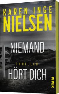Außenansicht des Buches „Niemand hört dich“