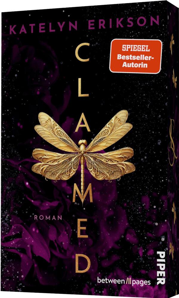 Außenansicht des Buches „Claimed“