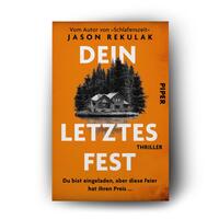 Außenansicht des Buches „Dein letztes Fest“