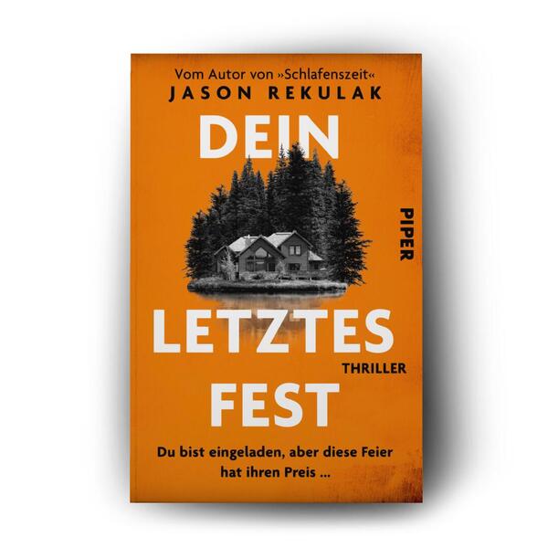 Außenansicht des Buches „Dein letztes Fest“