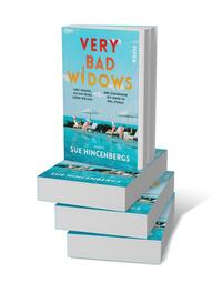 Bücherstapel des Buches „Very Bad Widows“