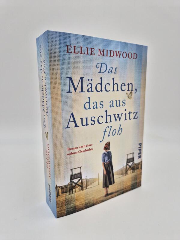Außenansicht des Buches „Das Mädchen, das aus Auschwitz floh“