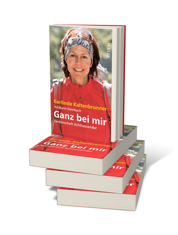 Bücherstapel des Buches „Ganz bei mir“