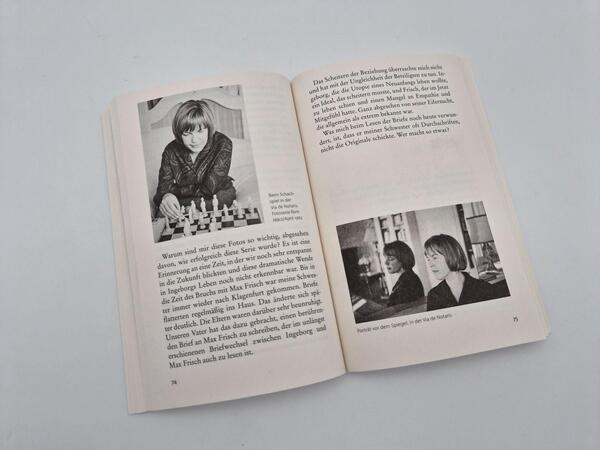 Außenansicht des Buches „Ingeborg Bachmann, meine Schwester“