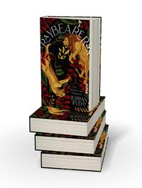 Bücherstapel des Buches „Raybearer – Die Masken der Aiyetoro“