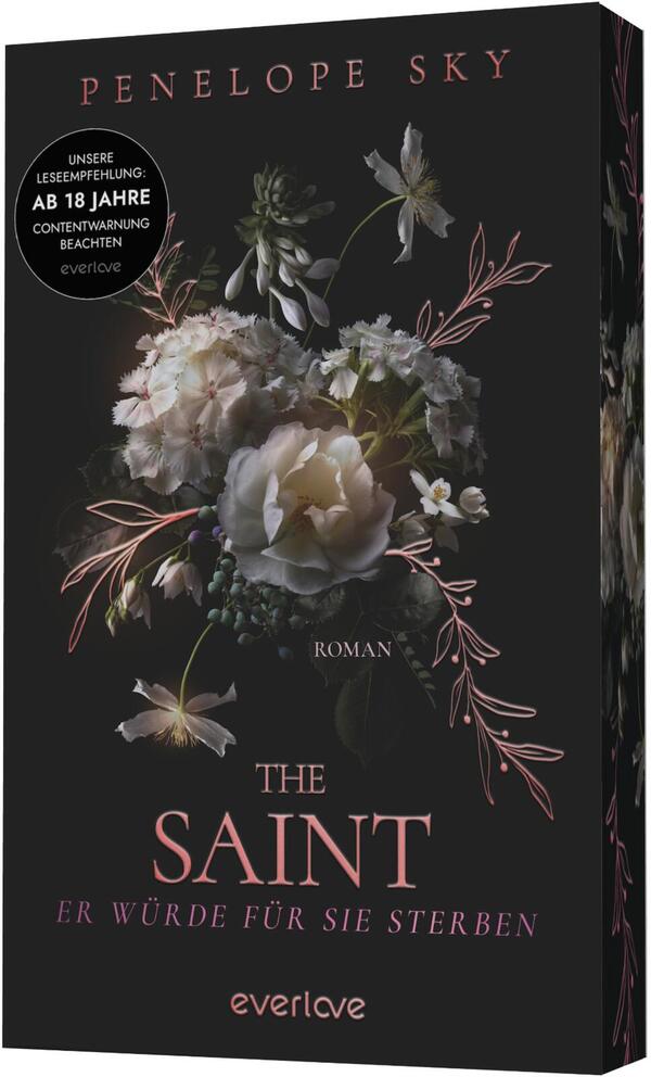 Außenansicht des Buches „The Saint – Er würde für sie sterben“