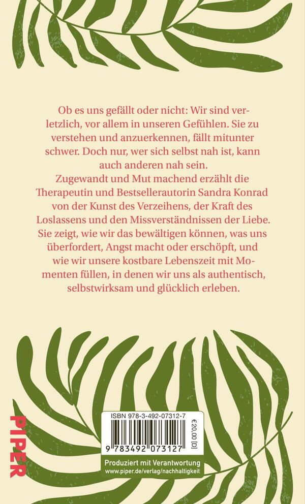 Rückansicht des Buches „Fühlen, was ist“ 