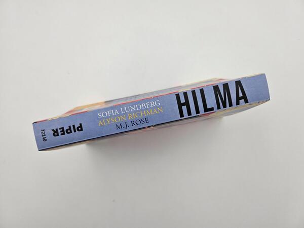 Außenansicht des Buches „Hilma“