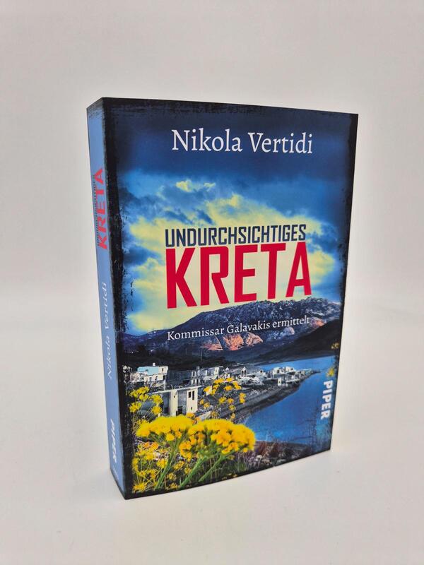 Außenansicht des Buches „Undurchsichtiges Kreta“