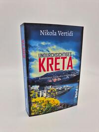 Außenansicht des Buches „Undurchsichtiges Kreta“
