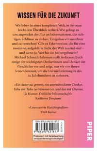 Rückansicht des Buches „Die Evolution des Denkens“