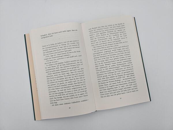 Außenansicht des Buches „Die Saison“
