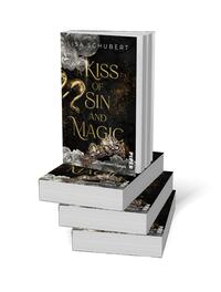 Bücherstapel des Buches „A Kiss of Sin and Magic“