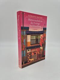 Außenansicht des Buches „Blätterrascheln in der Freitagsbuchhandlung“