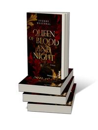 Bücherstapel des Buches „Queen of Blood and Night“