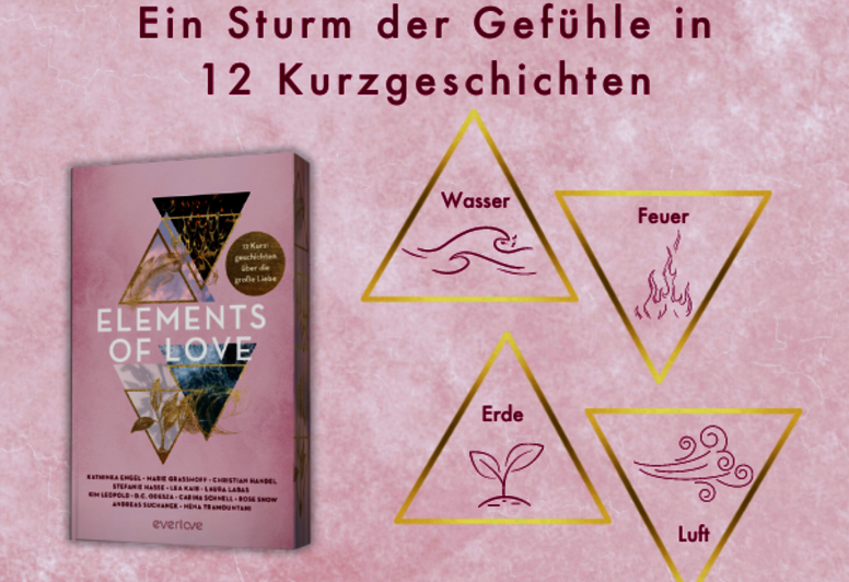 Elements of Love: Buch und Grafik mit Elementen