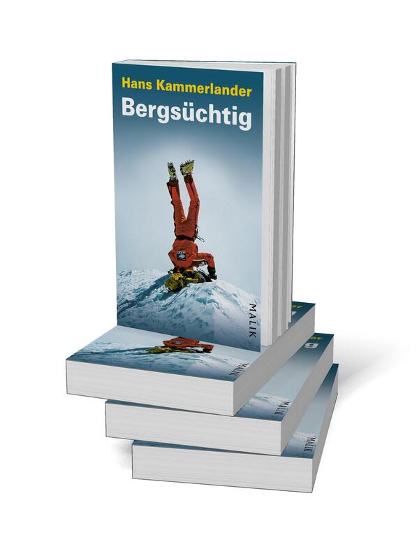 Bücherstapel des Buches „Bergsüchtig“