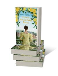 Bücherstapel des Buches „Einmal die perfekte Braut“