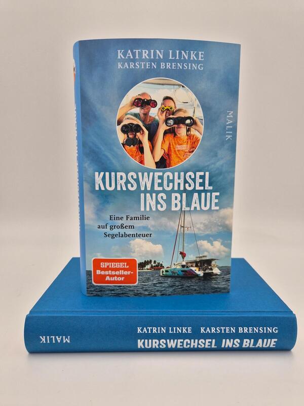 Außenansicht des Buches „Kurswechsel ins Blaue“