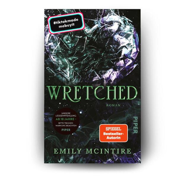 Außenansicht des Buches „Wretched“