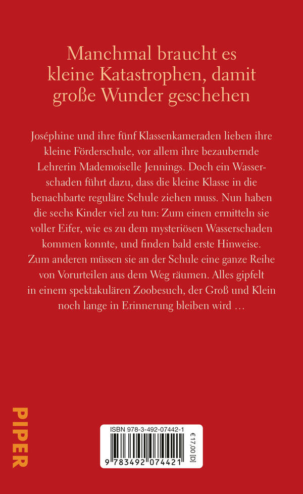 Rückansicht des Buches „Der äußerst katastrophale Ausflug in den Zoo“