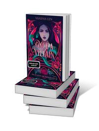 Bücherstapel des Buches „Once a Villain“