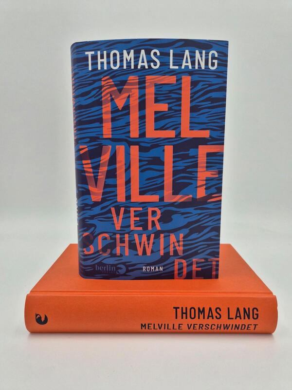 Außenansicht des Buches „Melville verschwindet“