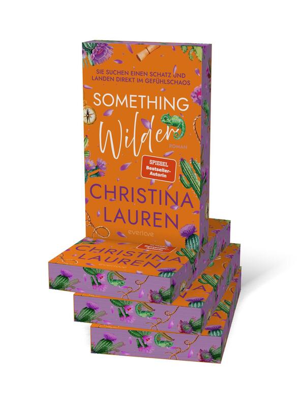 Außenansicht des Buches „Something Wilder – Sie suchen einen Schatz und landen direkt im Gefühlschaos“