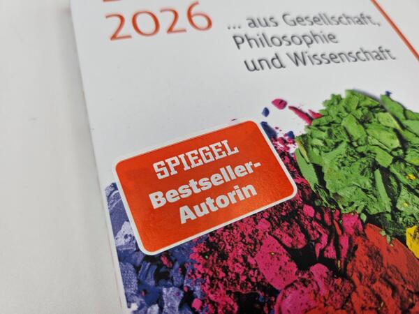 Außenansicht des Buches „Denkanstöße 2026“