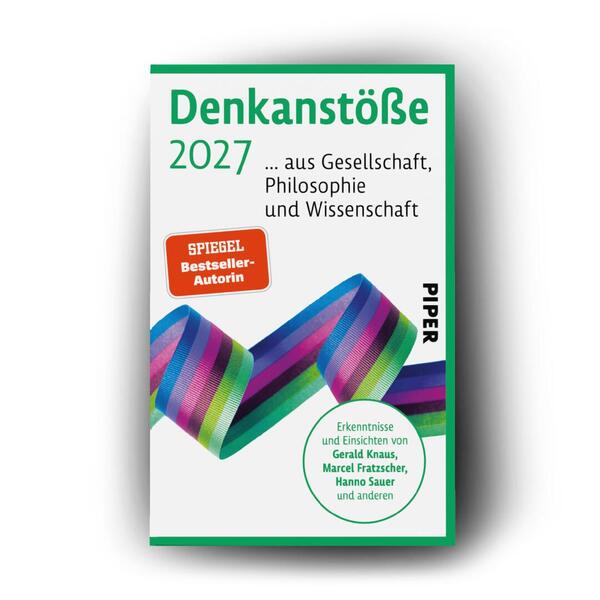 Außenansicht des Buches „Denkanstöße 2027“