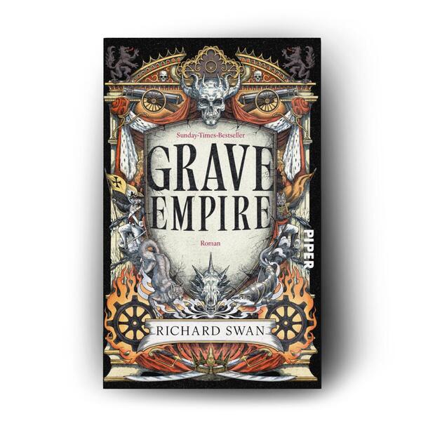 Außenansicht des Buches „Grave Empire“