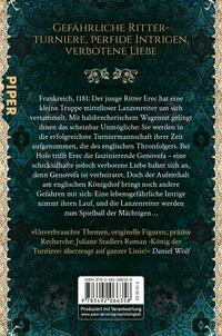 Rückansicht des Buches „König der Turniere“