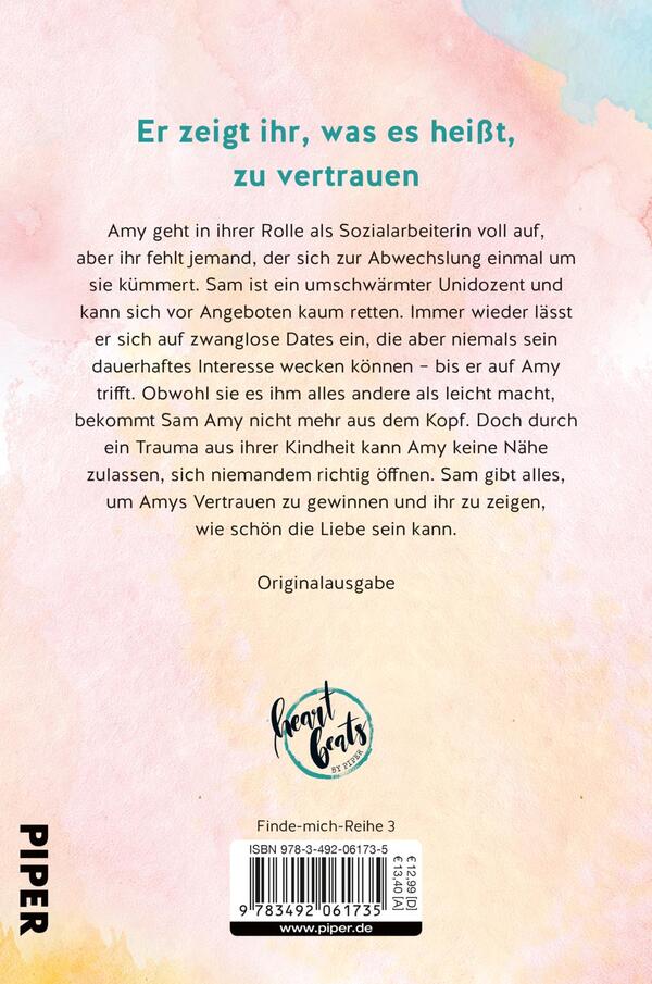 Rückansicht des Buches „Liebe mich. Für immer“