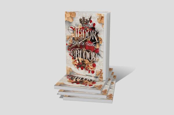 Bücherstapel des Buches „Tudor Blood - Bloody Mary“