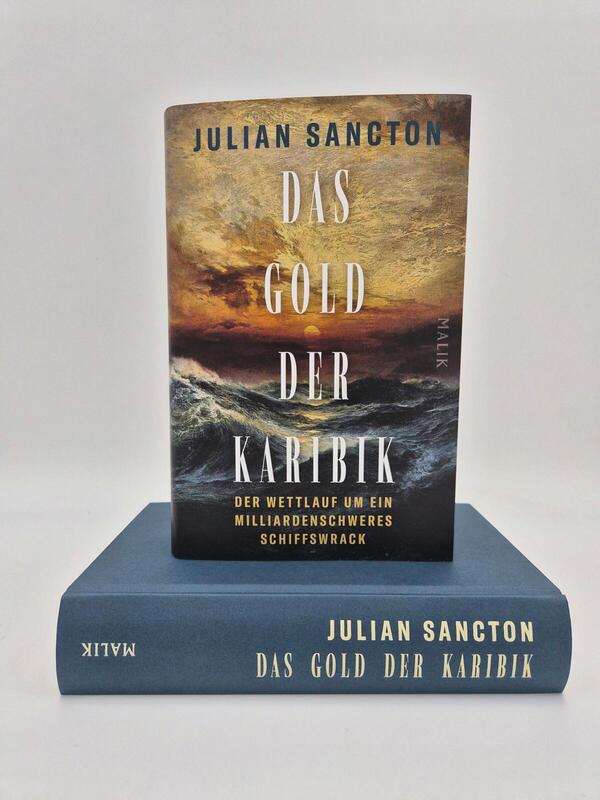 Außenansicht des Buches „Das Gold der Karibik“