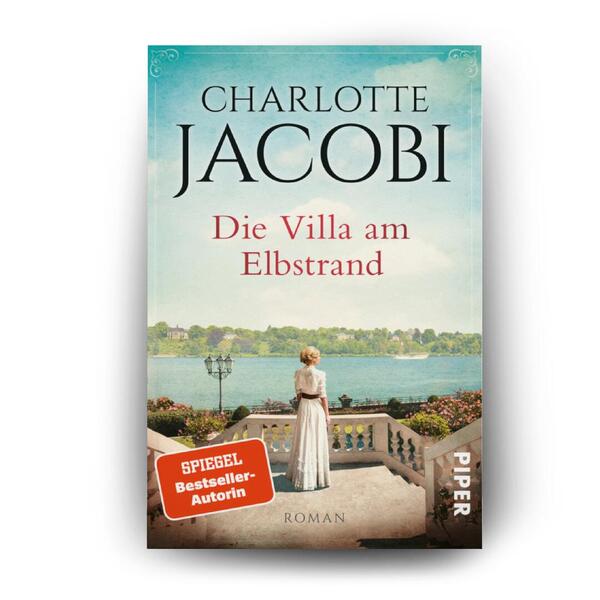 Außenansicht des Buches „Die Villa am Elbstrand“