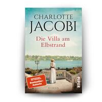 Außenansicht des Buches „Die Villa am Elbstrand“
