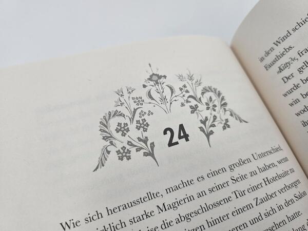 Innenansicht des Buches „A Marvellous Light “