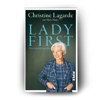 Außenansicht des Buches „LADY FIRST“