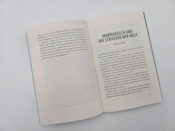 Außenansicht des Buches „Reisen Reisen“