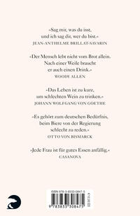 Rückansicht des Buches „Schotts Sammelsurium Essen & Trinken“