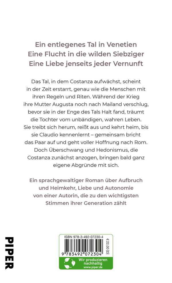Rückansicht des Buches „Der Aufruhr unserer Herzen“ 
